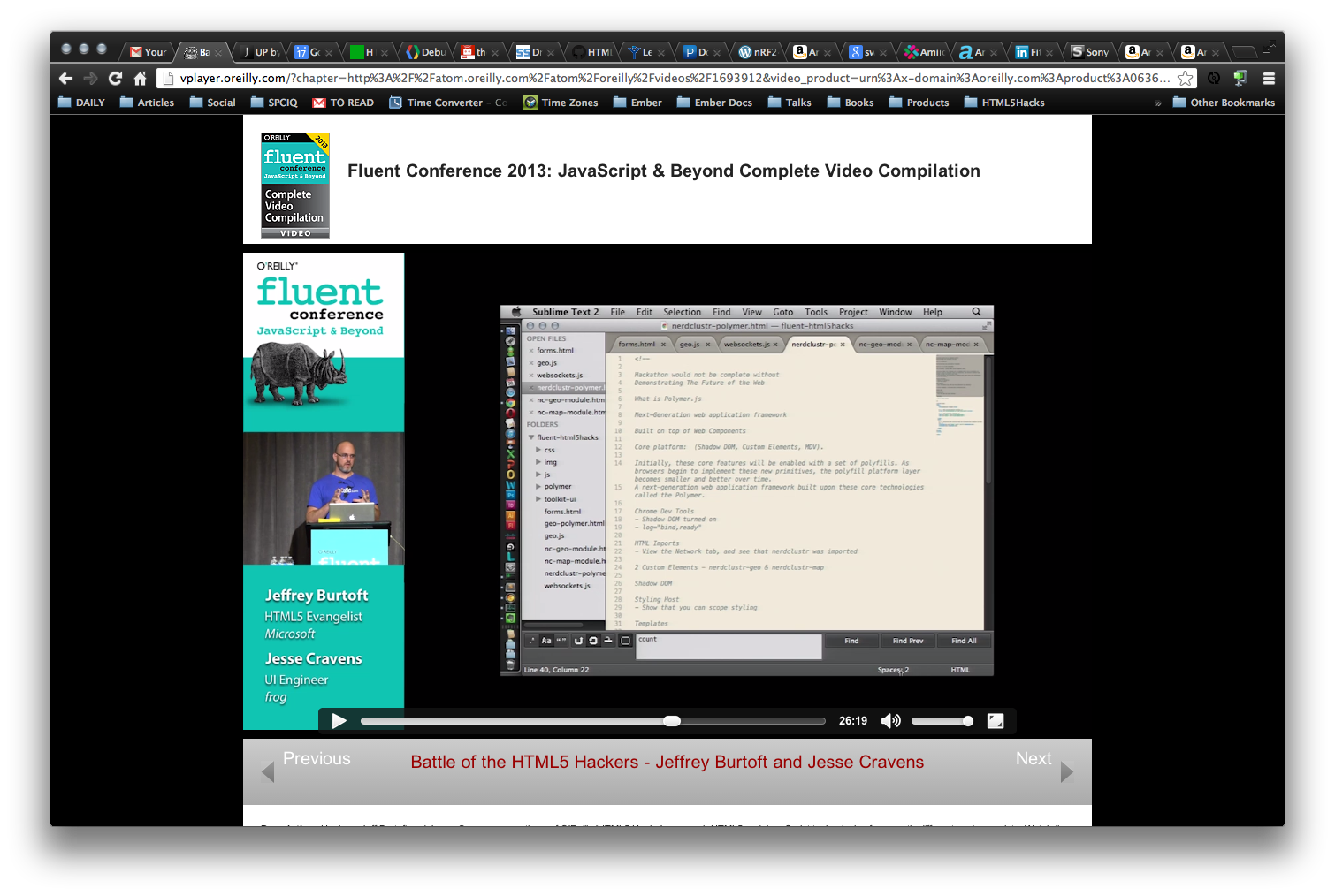 Jesse Cravens - Fluent Conf 2013